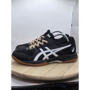 Asics Gel Rocket 9 Wmn's Sz 10 Black Indoor Court Sneakers Volleyball Pickleball